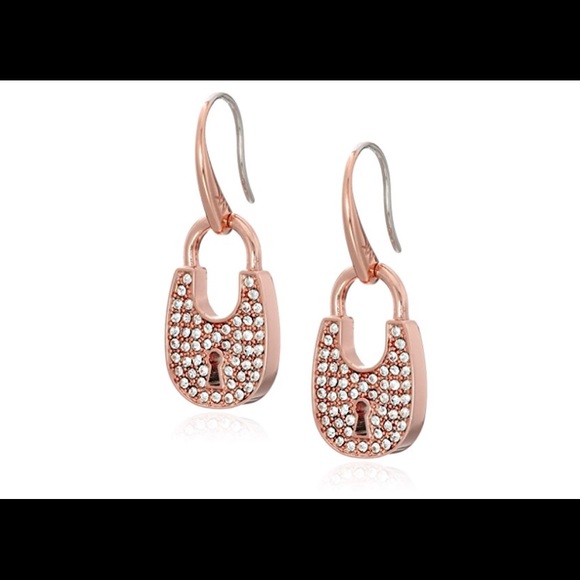 Michael Kors Jewelry - 🌟New Authentic MK drop Rose Gold Earrings🌟